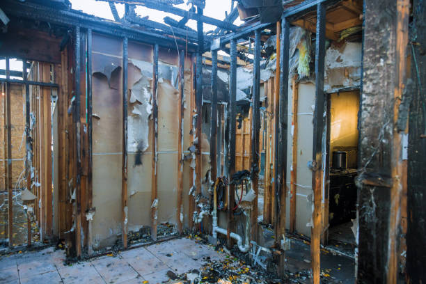 Professional Soot Cleanup technician working in Malden, MO